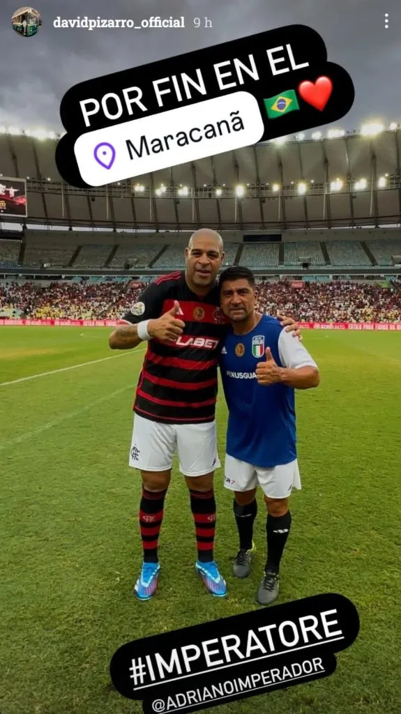 La postal de los ex compañeros en Inter / Instagram.