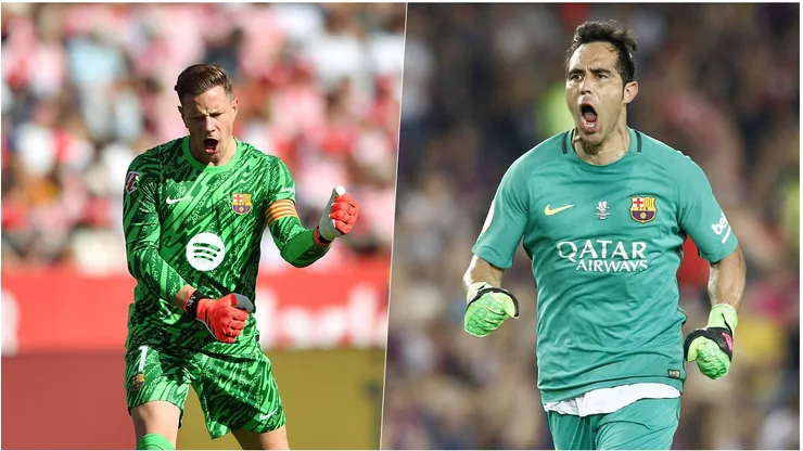 Claudio Bravo habló del legado que dejó en Ter Stegen en Barcelona