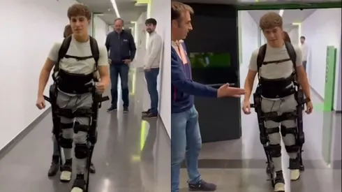 Hijo de Nani Roma, Marc Roma, vuelve a caminar