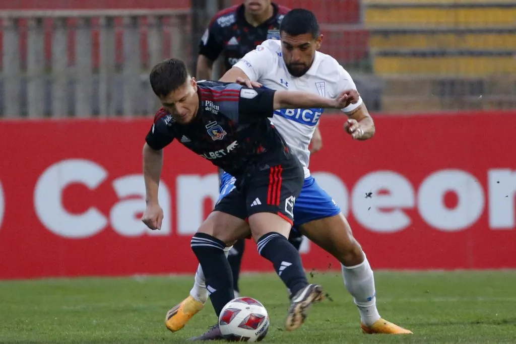 Leonardo Gil cerró el 2024 perdiendo el puesto en Colo Colo y siendo más suplente que otra cosa. | Foto: Photosport.