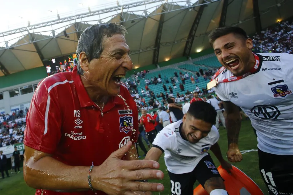 Salas fue campeón de Copa Chile con los albos /Photosport