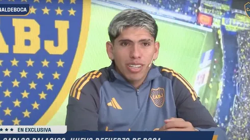 Palacios buscará levantar títulos con Boca Juniors