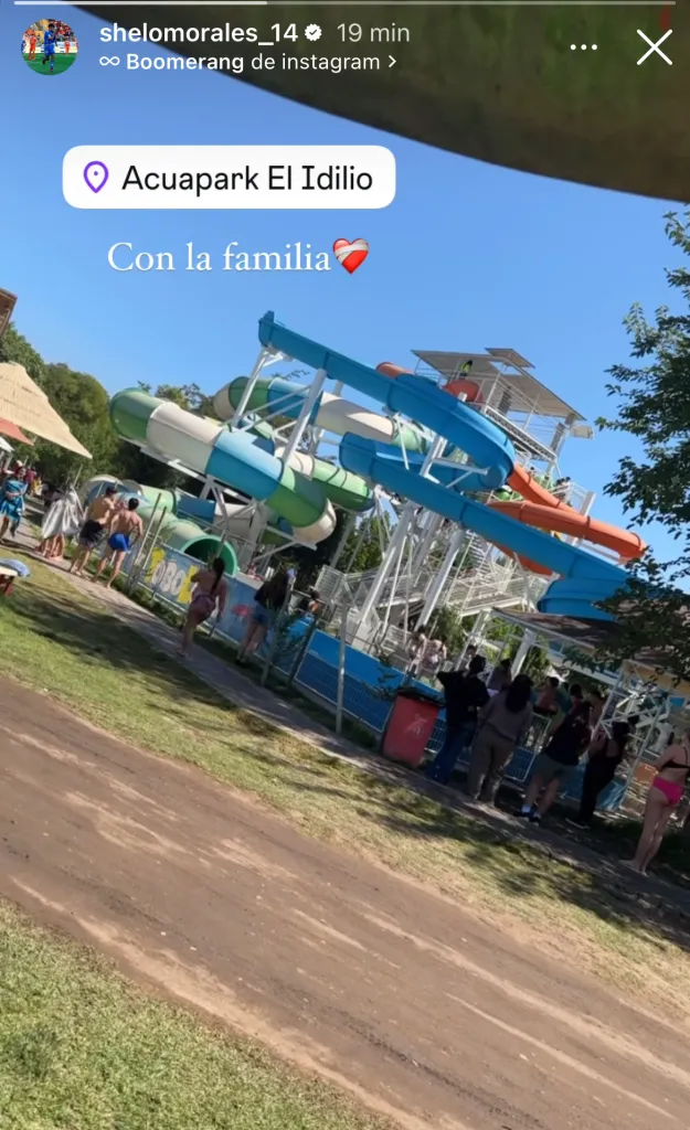 La foto compartida por Marcelo Morales el fin de semana.