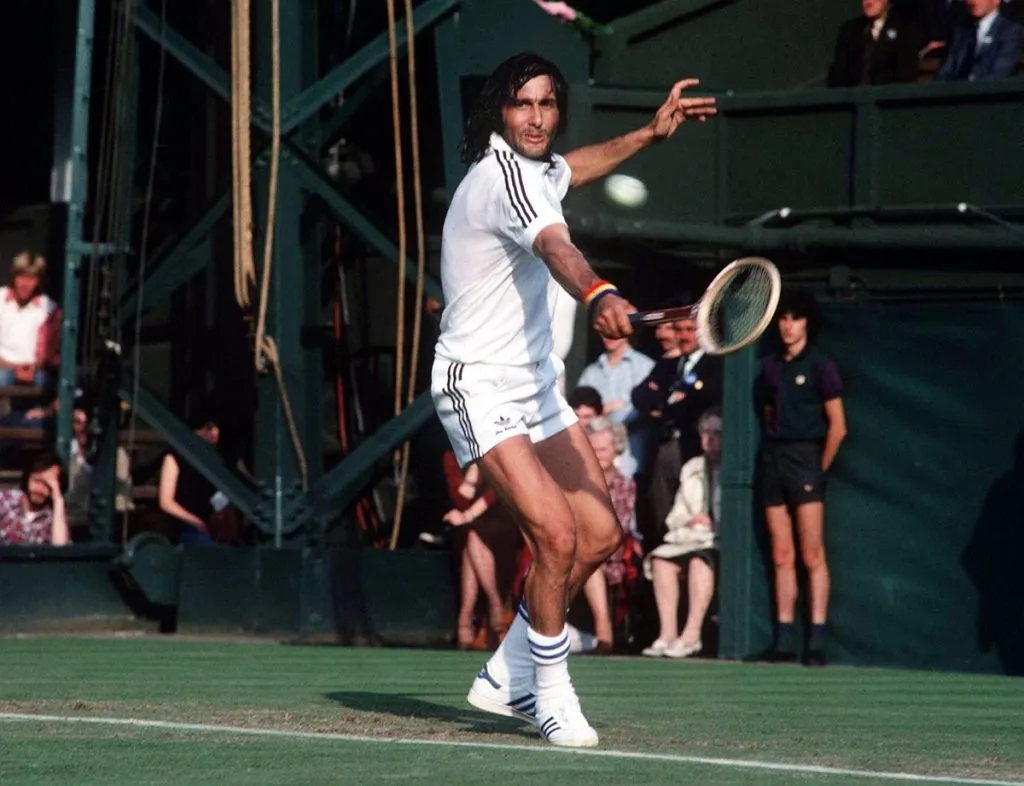 BIlie Nastase Wimbledon Championships, 1978. (Imago)