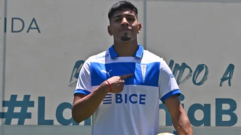 Dylan Escobar ya luce los colores de la UC.