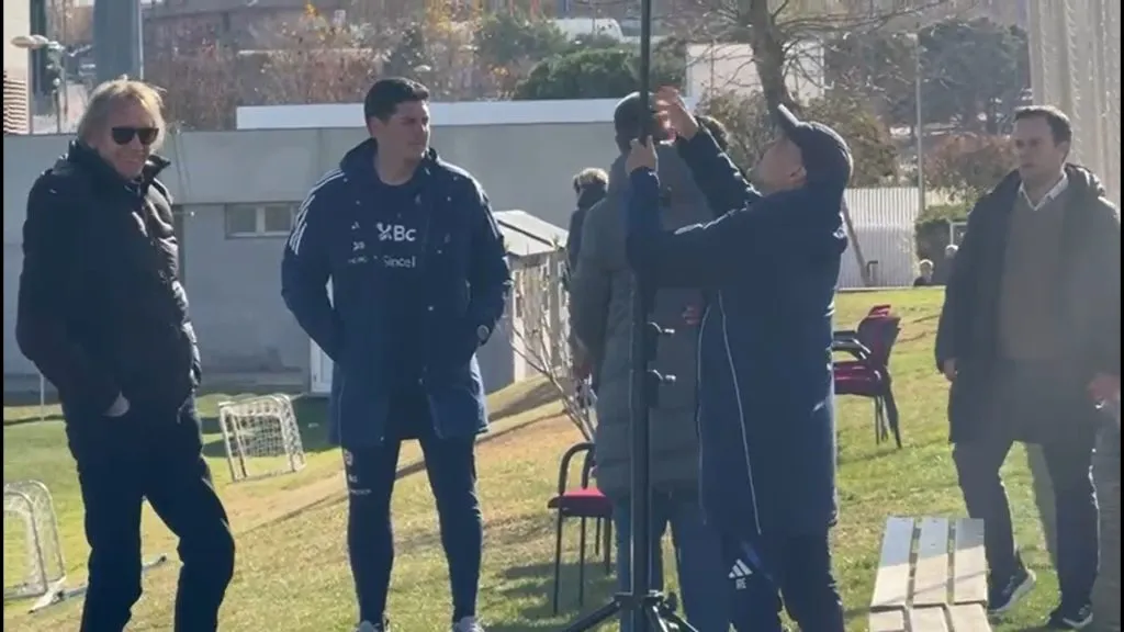 Gareca presente en el amistoso de la Sub 20 de Chile