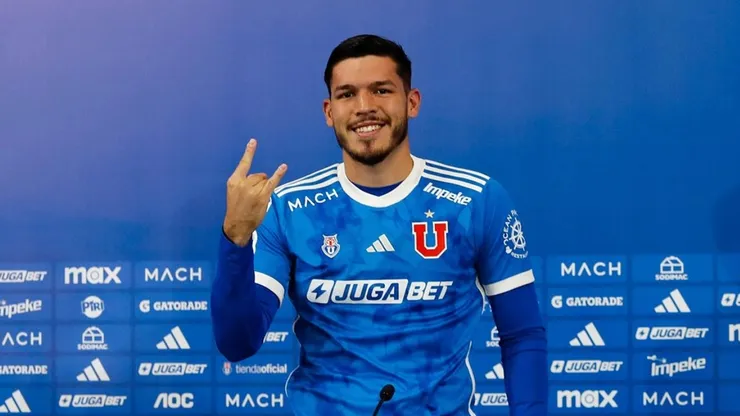 Bianneider Tamayo todavía no debuta con Universidad de Chile.
