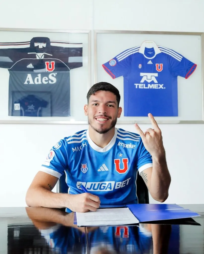 Bianneider Tamayo todavía no debuta con la camiseta de la U (Club Universidad de Chile)