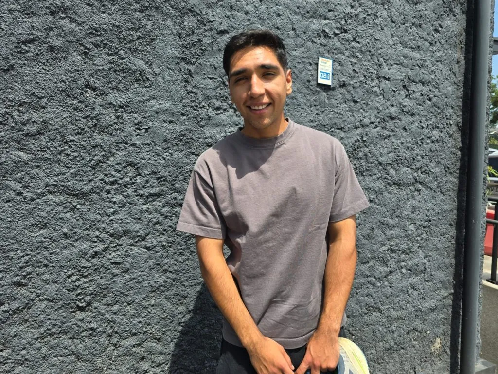 Renato Cordero en las evaluaciones en una clínica de Santiago por la U. Foto: Emisora Bullanguera.