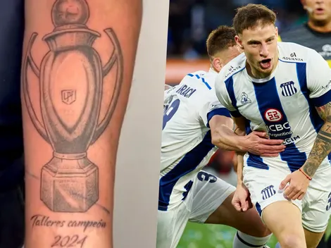Hincha mufa del tatuaje "Talleres campeón" explica su decisión