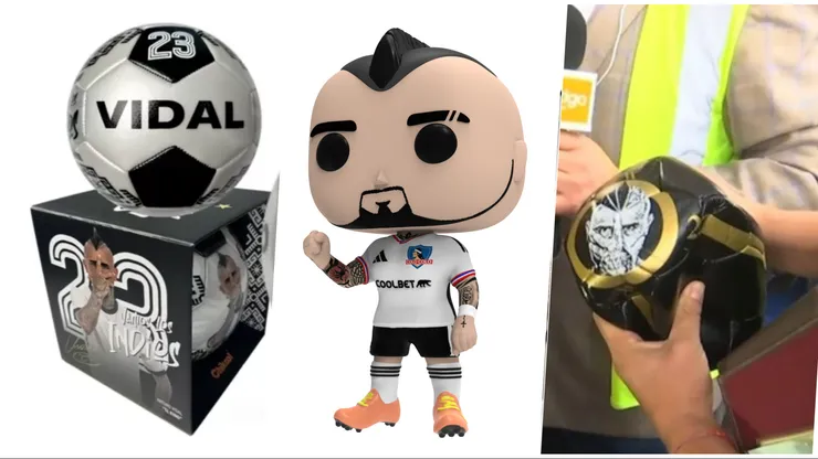 En esta ocasión fueron pelotas de fútbol las que fueron sacadas del mercado por falsificar la imagen de Vidal