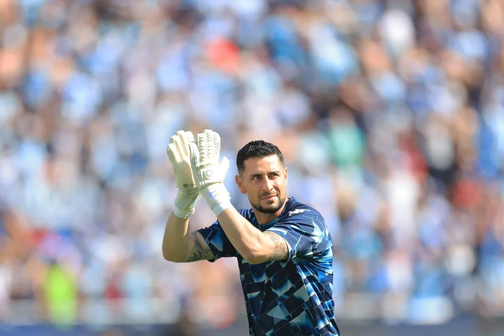 Gabriel Arias es muy querido en Racing Club. (Buda Mendes/Getty Images).