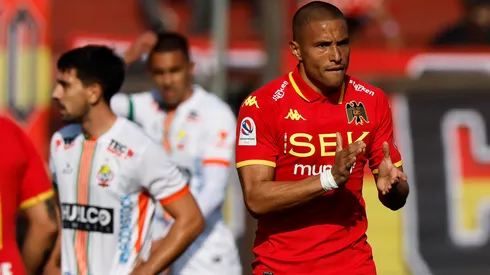 Leandro Benegas jugó a préstamo en Unión Española proveniente de Colo Colo.