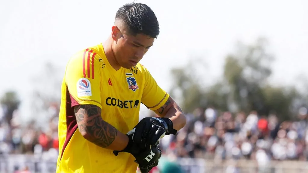 Brayan Cortés tuvo una partida en falso de Colo Colo.