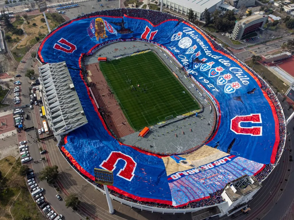 U. de Chile seguirá siendo local en el Estadio Nacional. Imagen: Photosport.