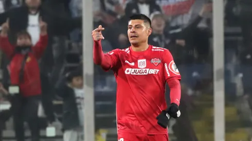 Rubio haciendo goles en Ñublense.