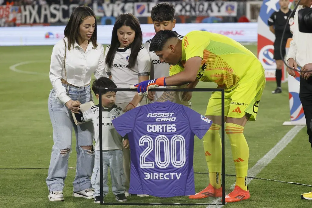 Brayan Cortés superó los 200 partidos con Colo Colo. (Dragomir Yankovic/Photosport).
