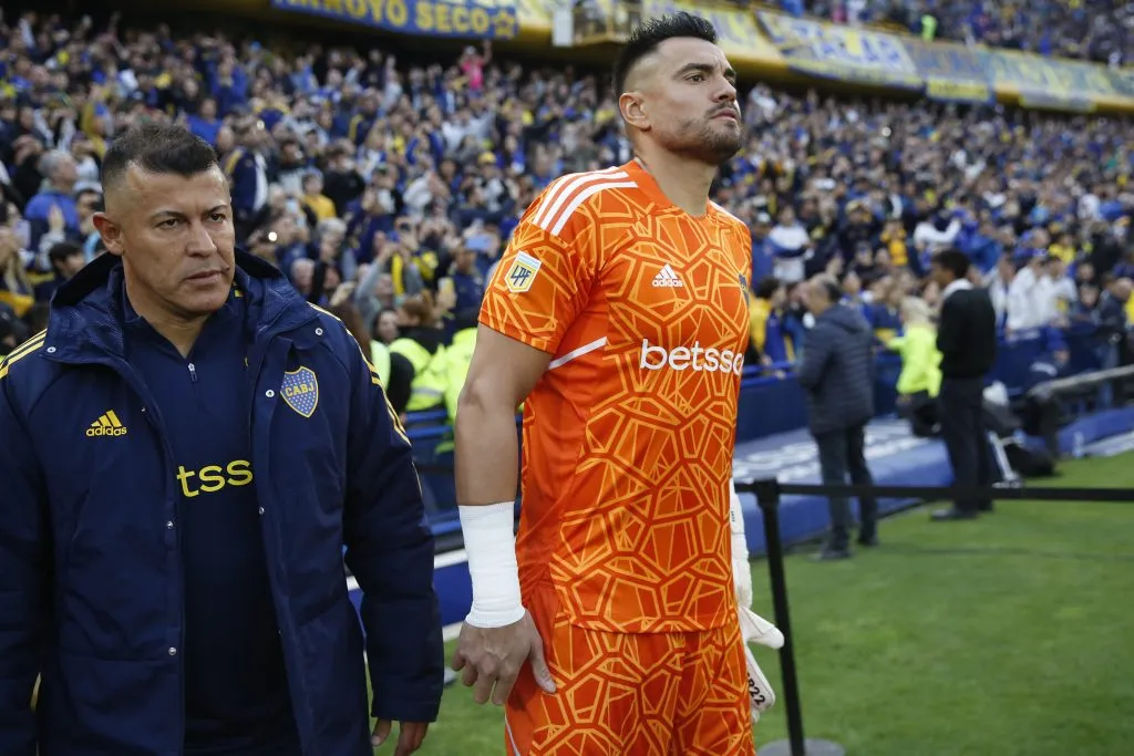 Almiron y Romero ya estuvieron juntos en Boca. Imagen: Getty.
