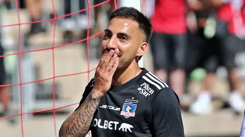 Correa anotó cinco goles en su primer semestre en Colo Colo.