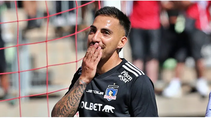 Correa anotó cinco goles en su primer semestre en Colo Colo.