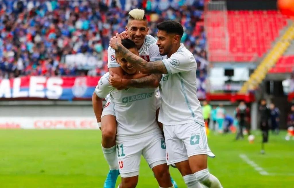 Emmanuel Ojeda terminó jugando de defensa en U de Chile. Foto: U de Chile