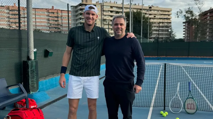 Fernando González compartió hace unos días con Nicolás Jarry.