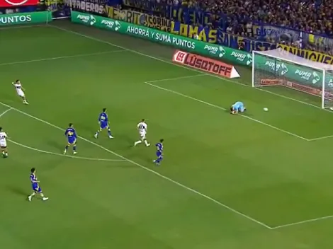 Por eso miran a Cortés: arquero de Boca y el casi autogol del año