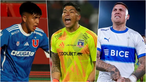 Todos los jugadores de Colo Colo, la U y la Católica que se van.