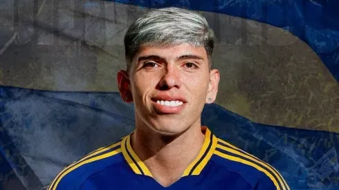 Palacios presentado en Boca Juniors