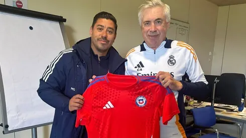 Nicolás Córdova y Carlo Ancelotti se reunieron por una hora en España
