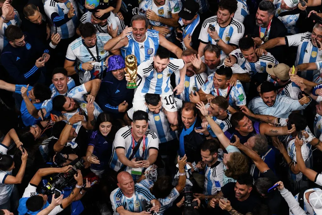 Lionel Messi saldó su deuda con Argentina en el Mundial de Qatar 2022. Foto: Getty Images.