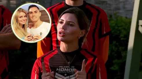 La recluta recordó los complejos momentos que vivió con su ex pareja.