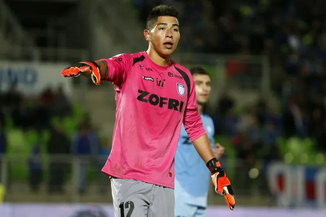 Brayan Cortés en Deportes Iquique en 2014. (Andrés Piña/Photosport).