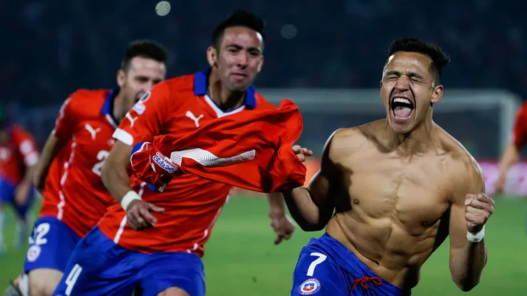 Alexis y el penal decisivo en 2015.