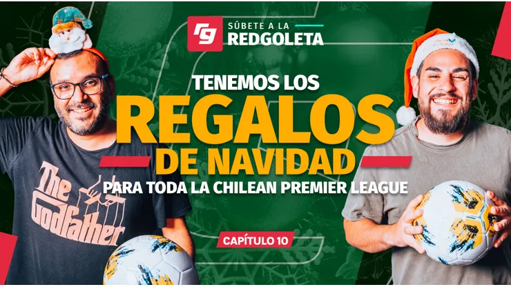 La Redgoleta reparte sus regalos navideños en la liga chilena.