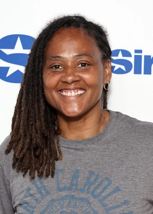 NUEVA YORK, 2024: Marion Jones visita SiriusXM en SiriusXM (Getty Images).