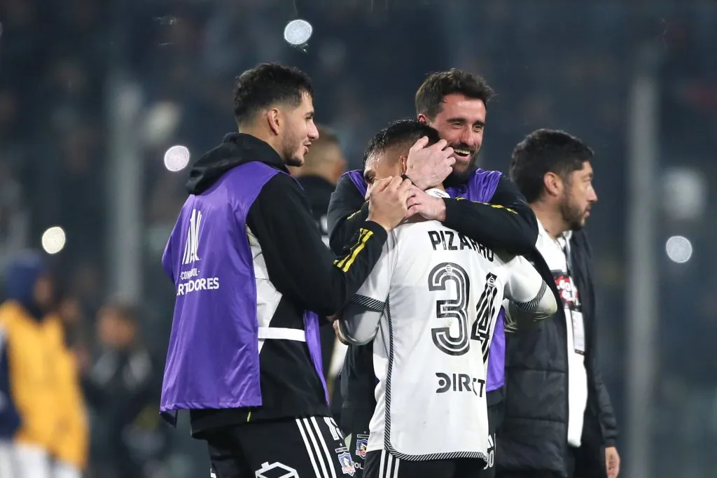 Vicente Pizarro puede estar viviendo sus últimos días como jugador de Colo Colo. Foto: Photosport.