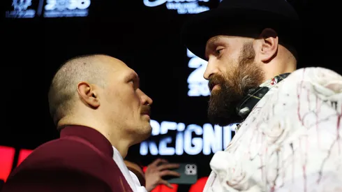 Cara a Cara de Oleksandr Usyk y Tyson Fury.