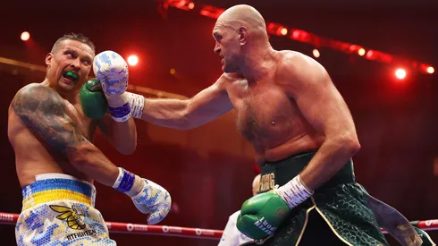 Fury y Usyk se volverán a verse las caras este sábado sobre el ring del Kingdom Arena de Arabia Saudita.