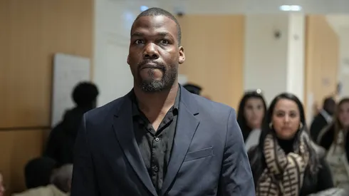 Mathias Pogba durante el juicio en su contra en noviembre de 2024.