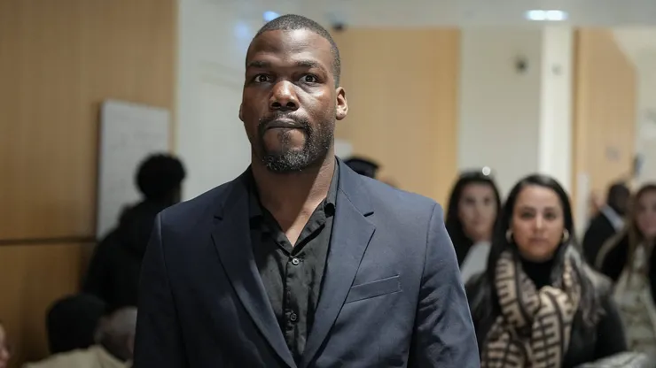 Mathias Pogba durante el juicio en su contra en noviembre de 2024.