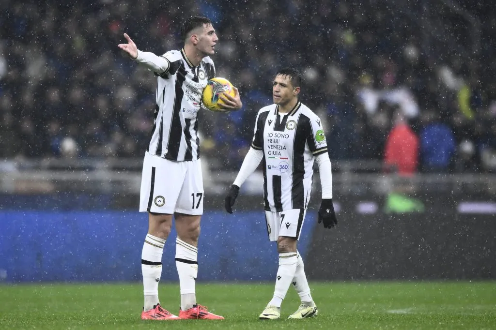 Udinese no pudo en el debut de Alexis Sánchez y Damián Pizarro como refuerzos.