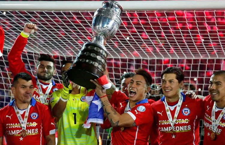 Chile campeón de América en 2015.