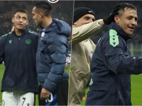 El cariñito de Inter a Alexis Sánchez tras el reencuentro