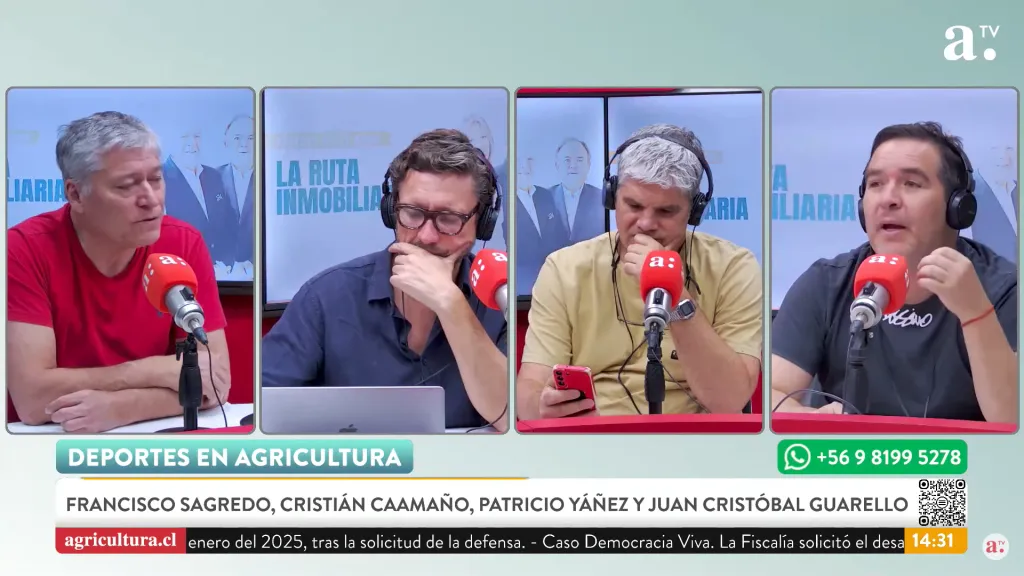 Furia de Guarello y Caamaño contra Sartor y Azul Azul.