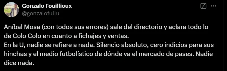 Fullú y durísima comparación entre Mosa y Clark.