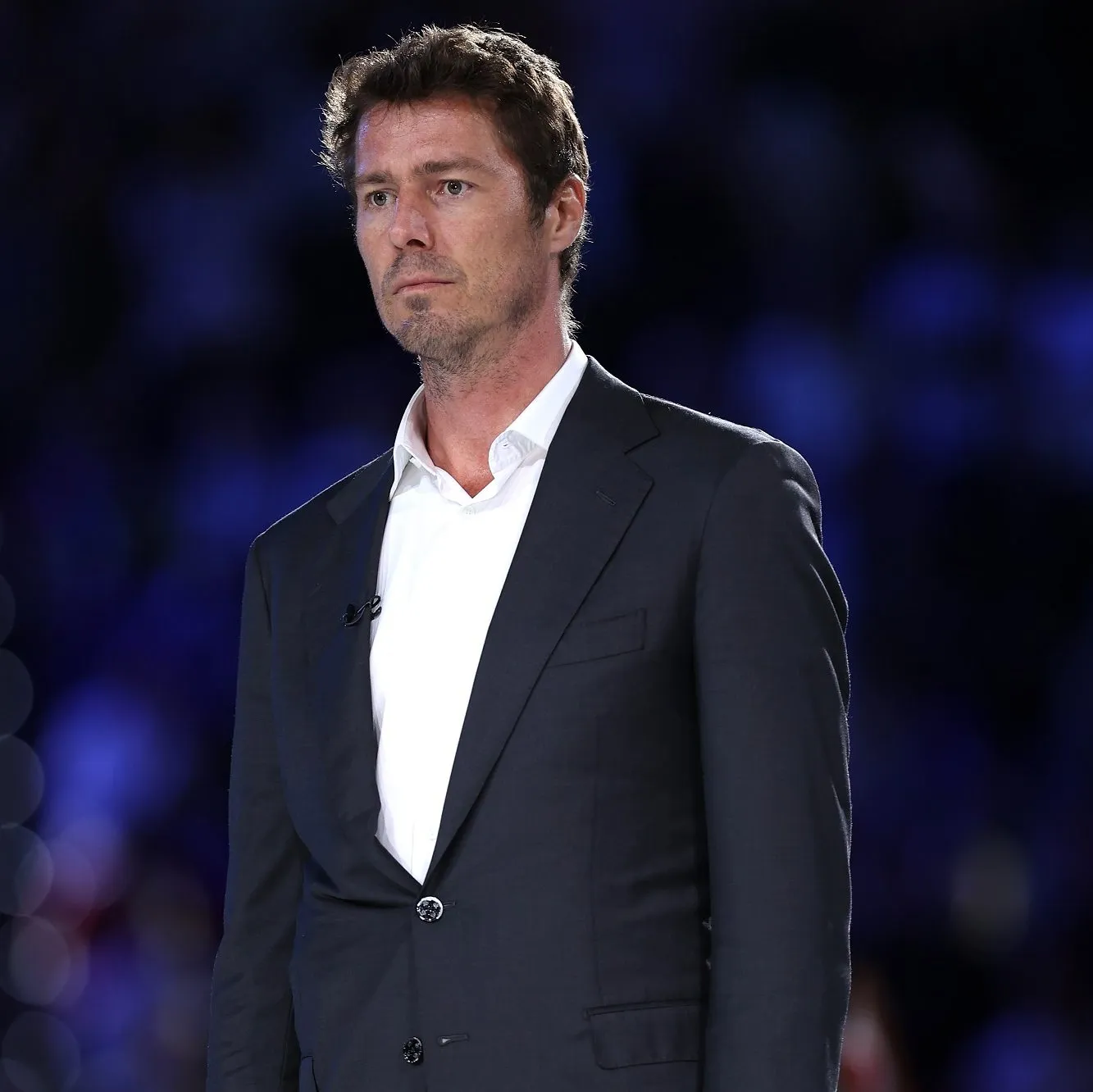Marat Safin durante la entrega de trofeos en la final del Open de Australia 2020 (Getty Images).