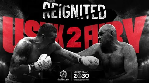 Usyk y Fury volverán a verse las caras en Arabia Saudita.