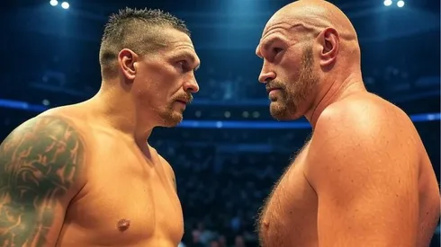 Usyk y Fury chocan en el evento principal por el campeonato indiscutido de boxeo.