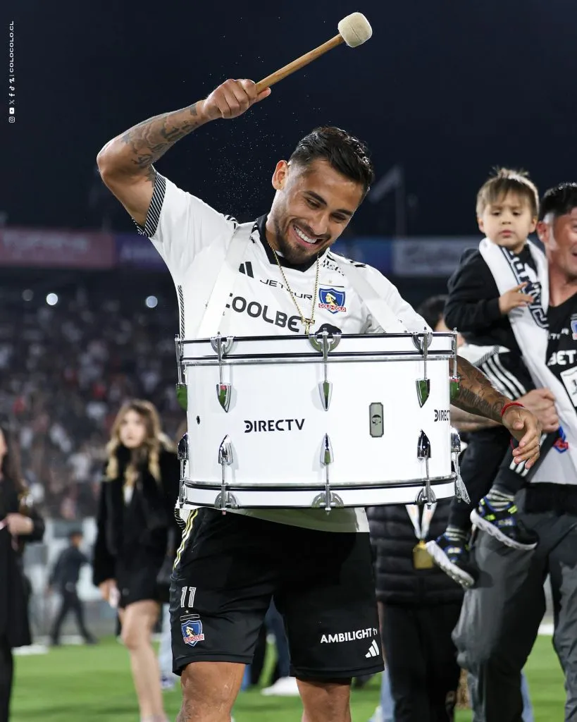 Marcos Bolados aún está impactado con la fiesta de los hinchas de Colo Colo en el Estadio Monumental tras ganar la estrella 34. Foto: Colo Colo.